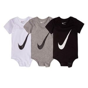 Nike onesie white gray ( black.